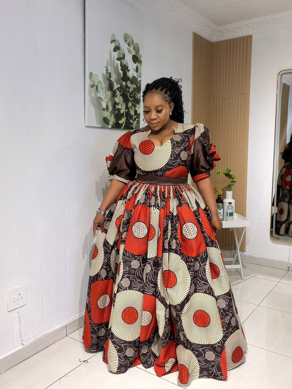 Ankara Gown