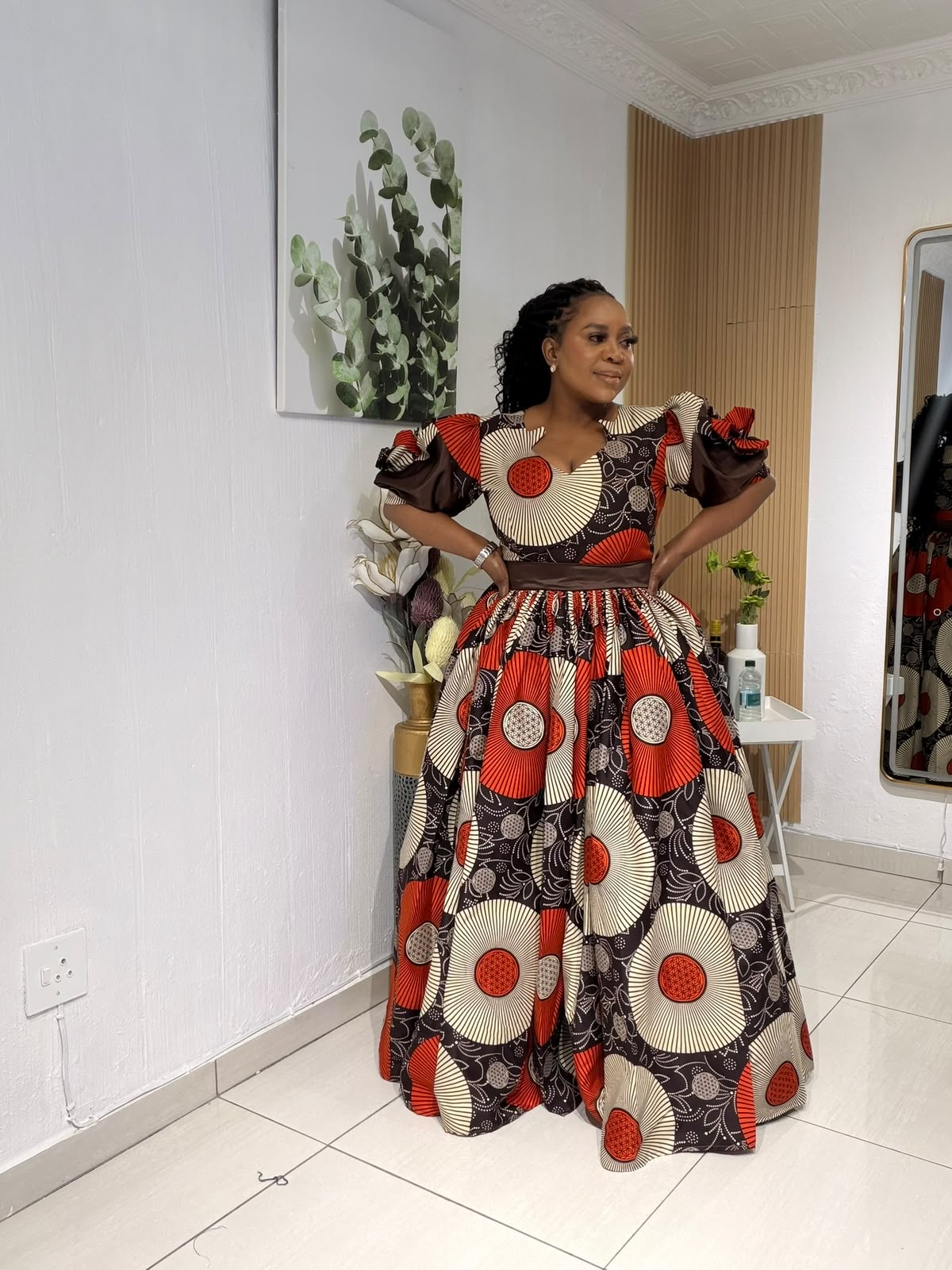 Ankara Gown
