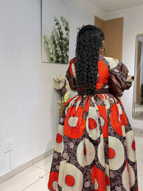 Ankara Gown