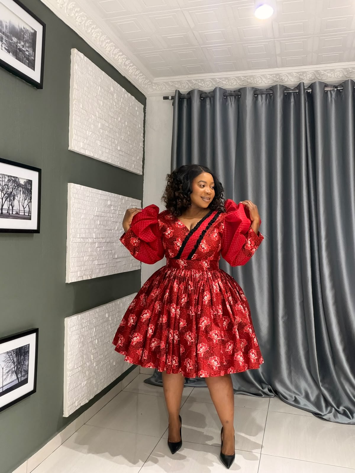 Crimson Empress Dress