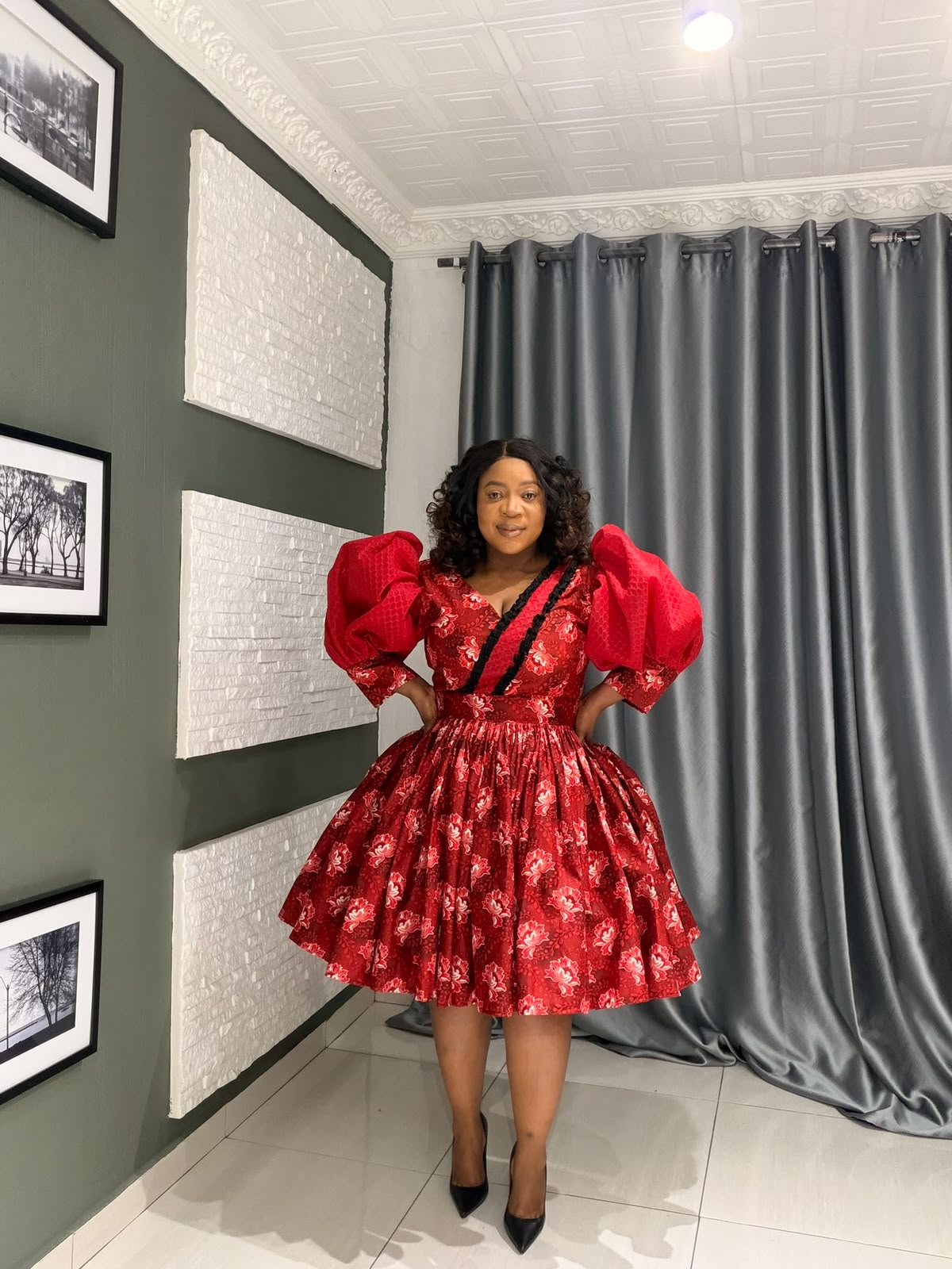 Crimson Empress Dress