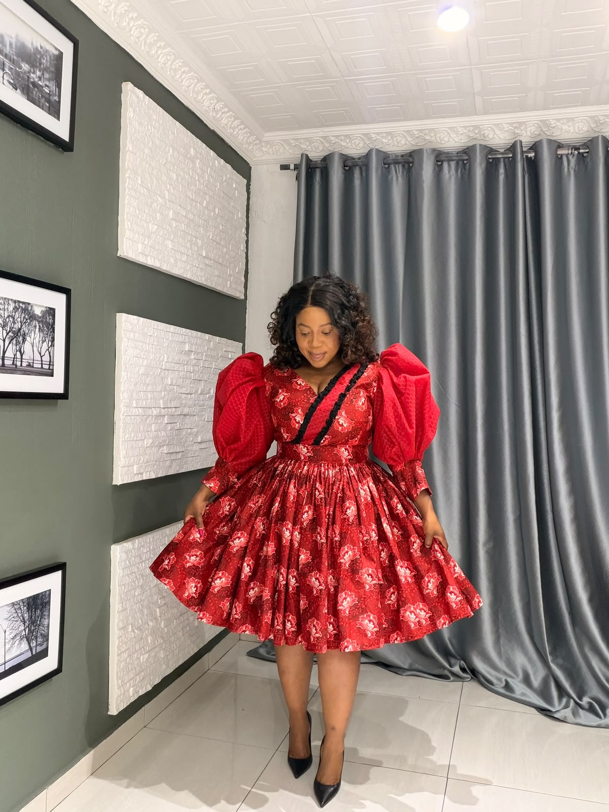 Crimson Empress Dress