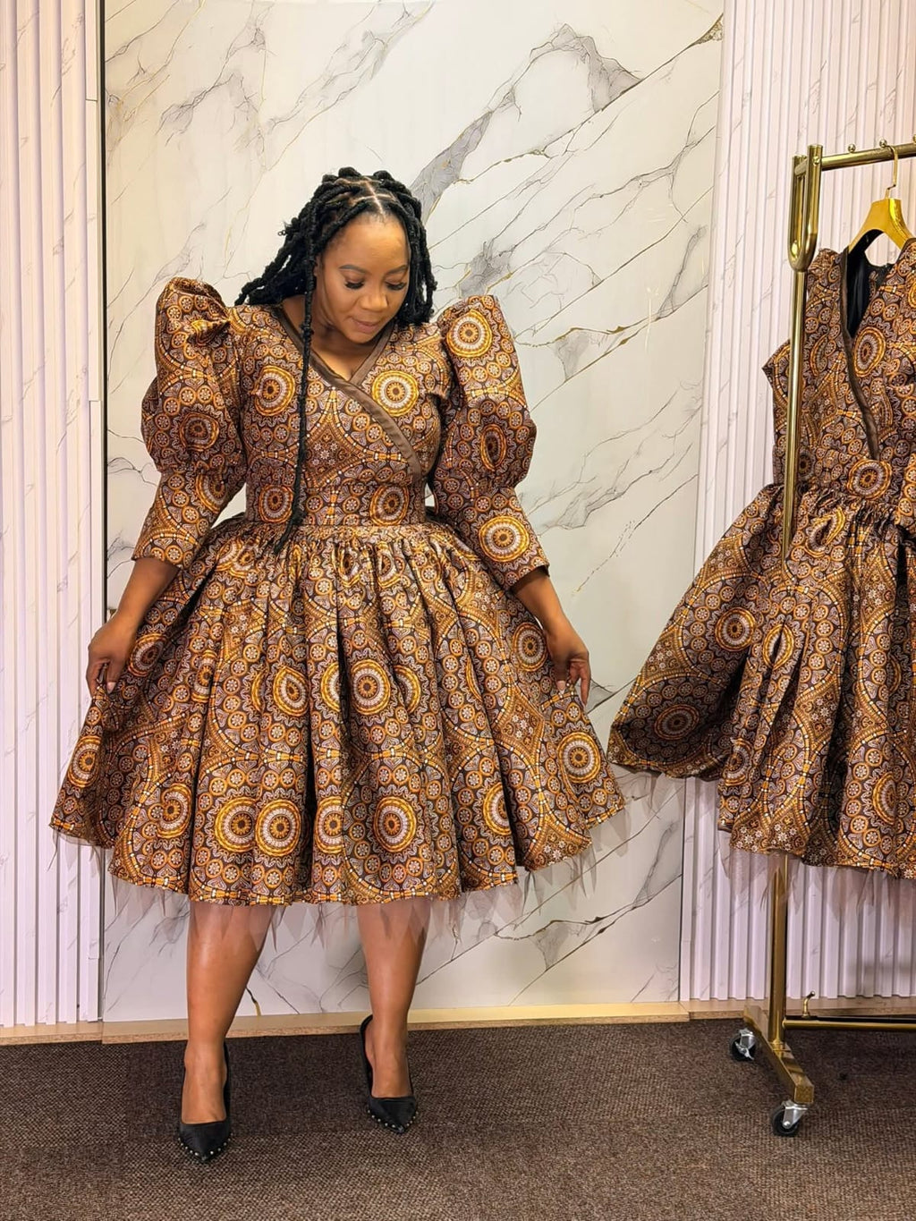Golden Dune Dress