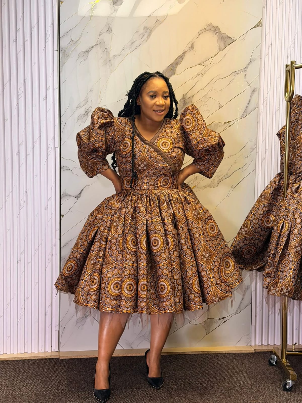 Golden Dune Dress