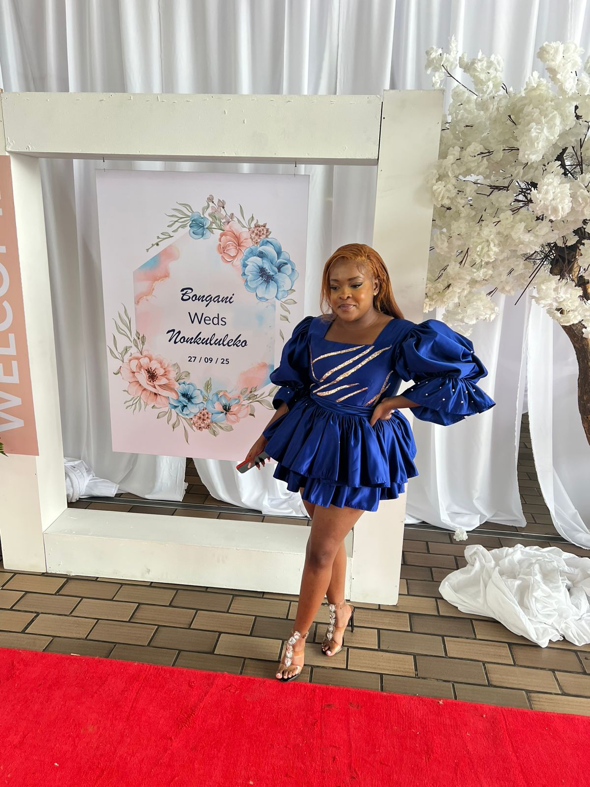 Royal Radiance Mini Dress