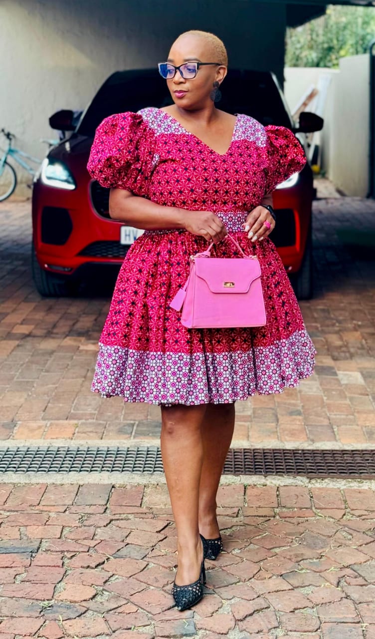 Blush Elegance Ribbon Dress – Fashion Club with Angie