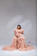 Blossom Grace Maternity Gown