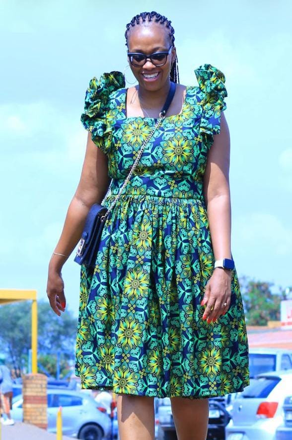 Emerald Stitch Grace Dress