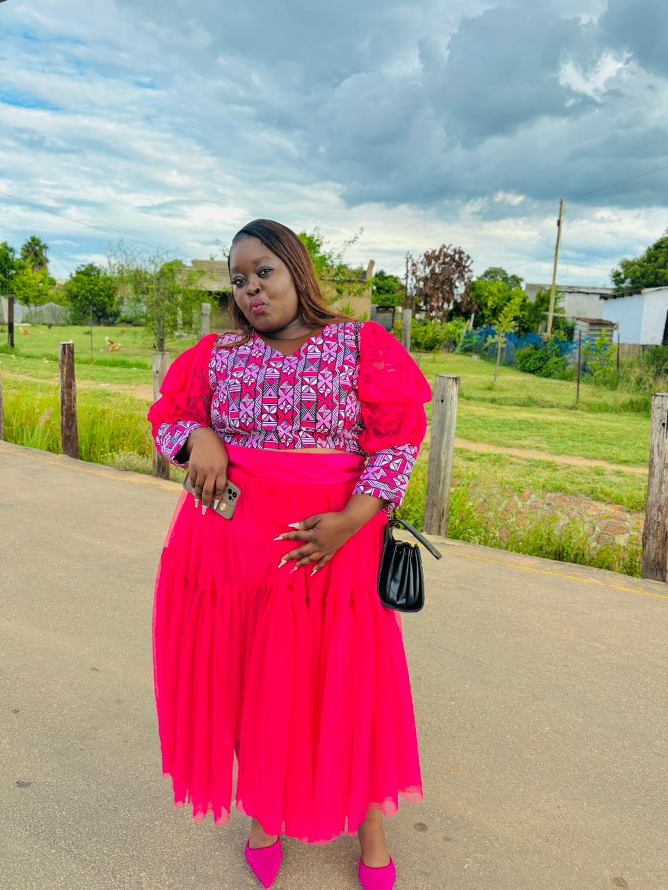 Blush Ankara Dream Set