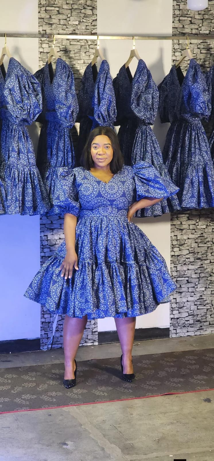 Indigo Flow Blouse