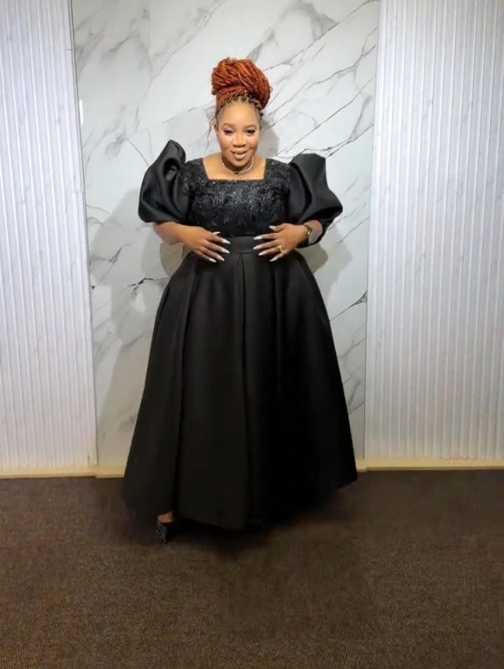 Eclipse Elegance Pleated Maxi