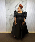 Eclipse Elegance Pleated Maxi