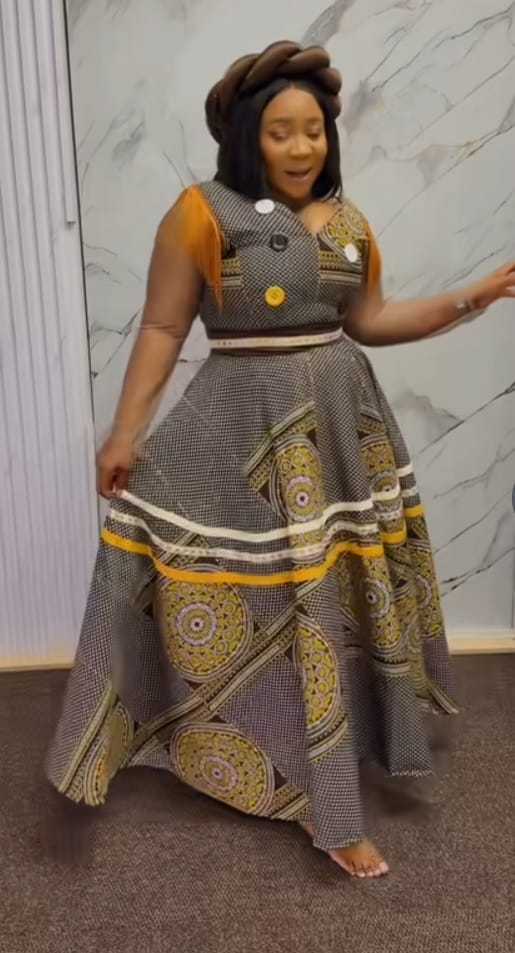 Golden Meadow Grace Dress