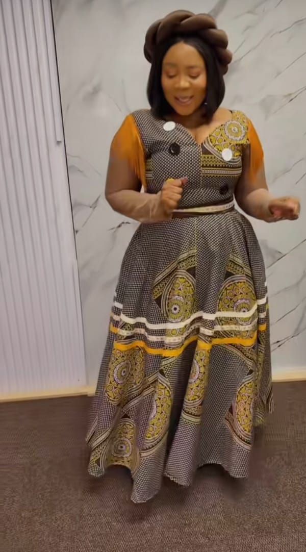 Golden Meadow Grace Dress