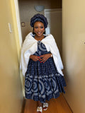 Blue Pride Bridal Set