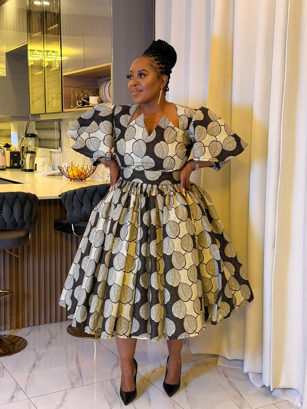 Polka Power Statement Dress