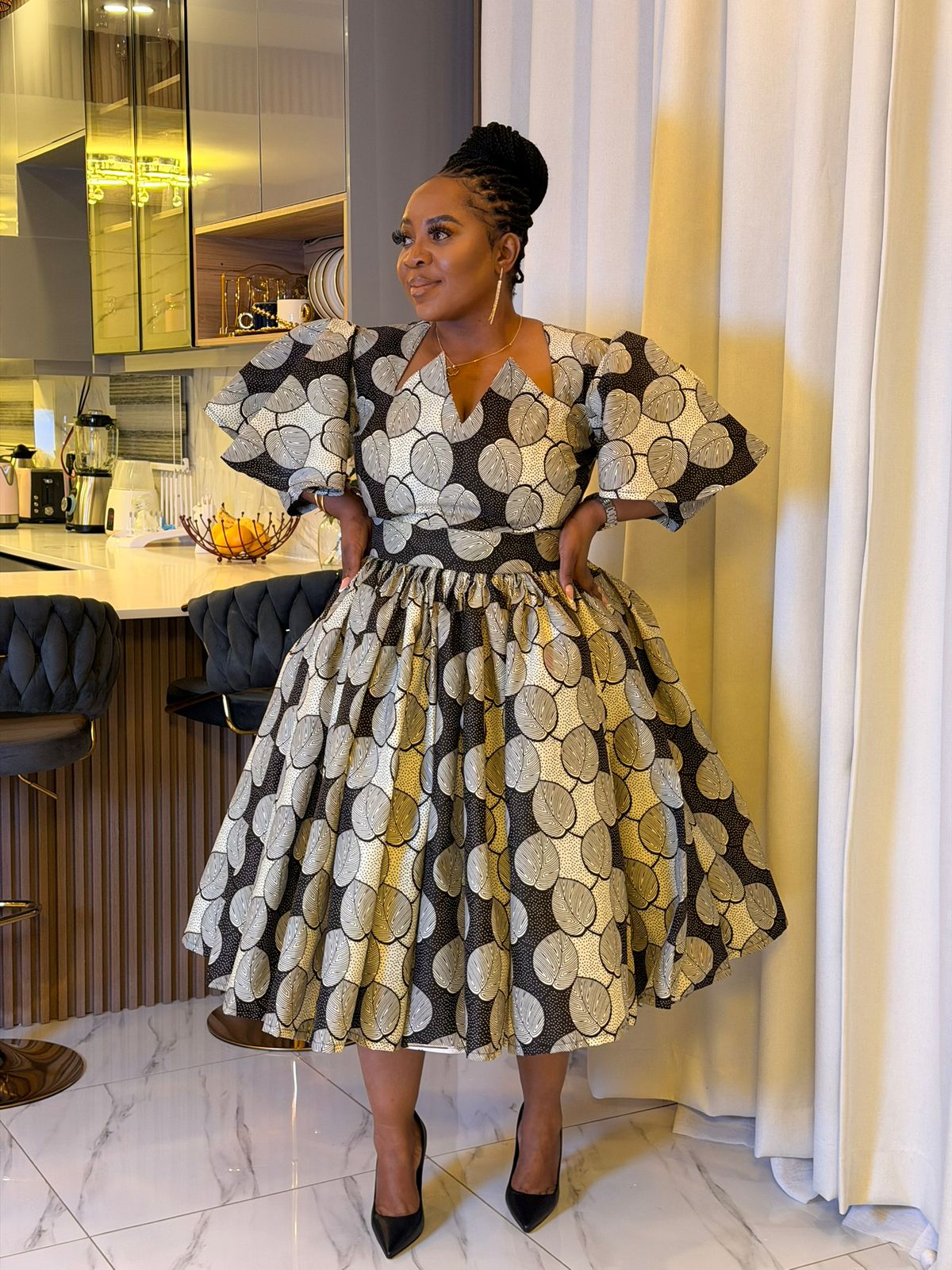 Polka Power Statement Dress