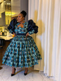 Royal Tide Sweetheart Dress