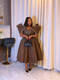 Bronze Muse Dress