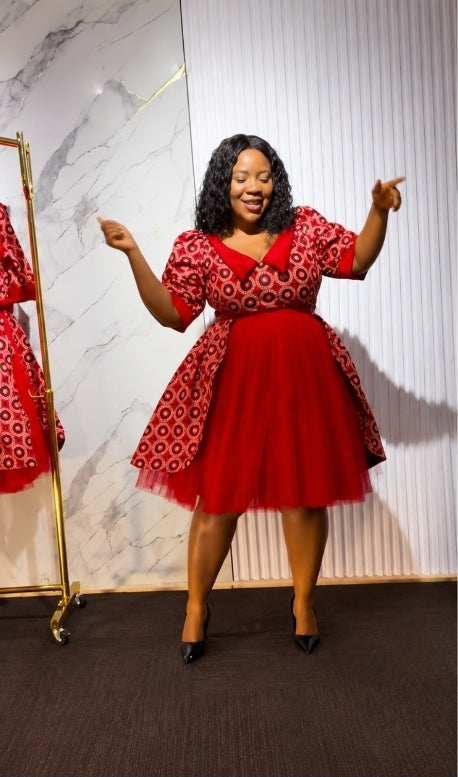 AfroRuby Dress