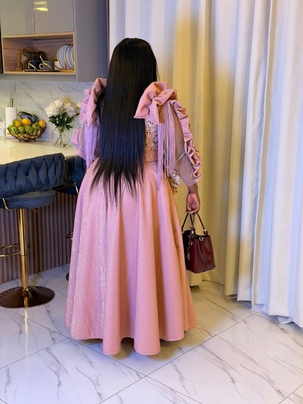 Dust Pink Gown