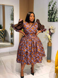 The Mocha Ember Duchess Dress