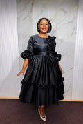 Royalty Satin Gown.