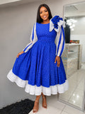 Zawadi Royal Flare Dress