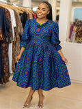 Blue Elegance Dress