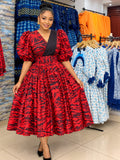 Red Dynasty Dress