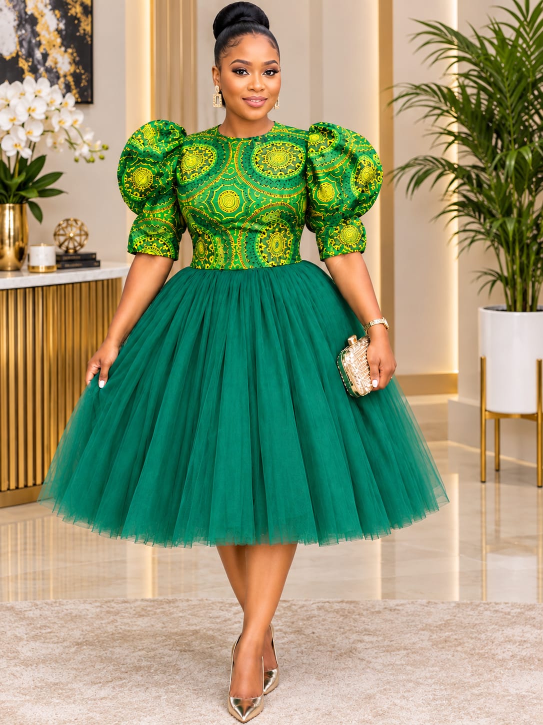 Afia Emerald Tutu
