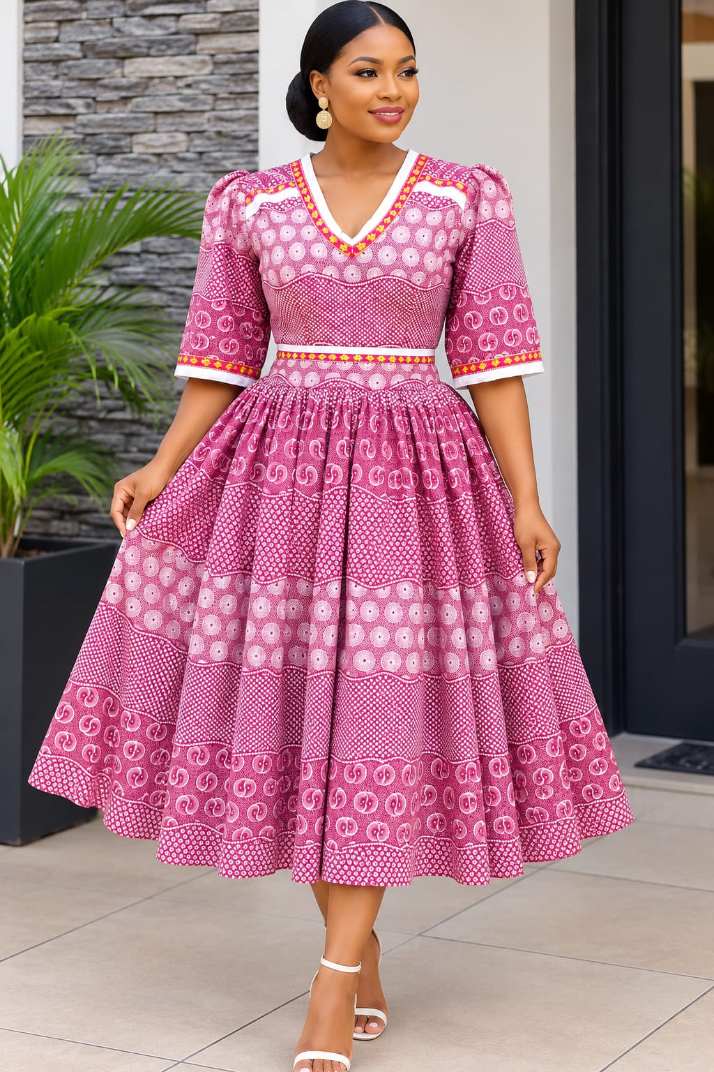 Mauve Queen Elegance Dress