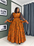 Amber Flare Gown