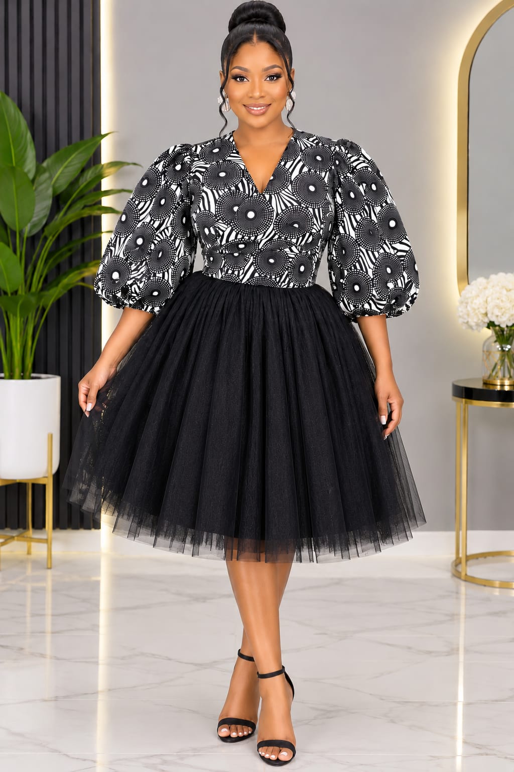 Black & White Circle Set