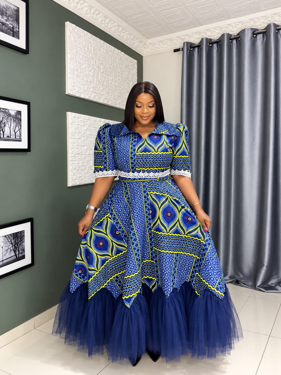 Kalahari Queen Gown