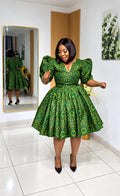 Emerald Imbokodo Dress