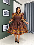 African Flare Dress