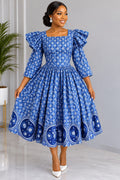 BLUE GARDEN PRINCESS DRES