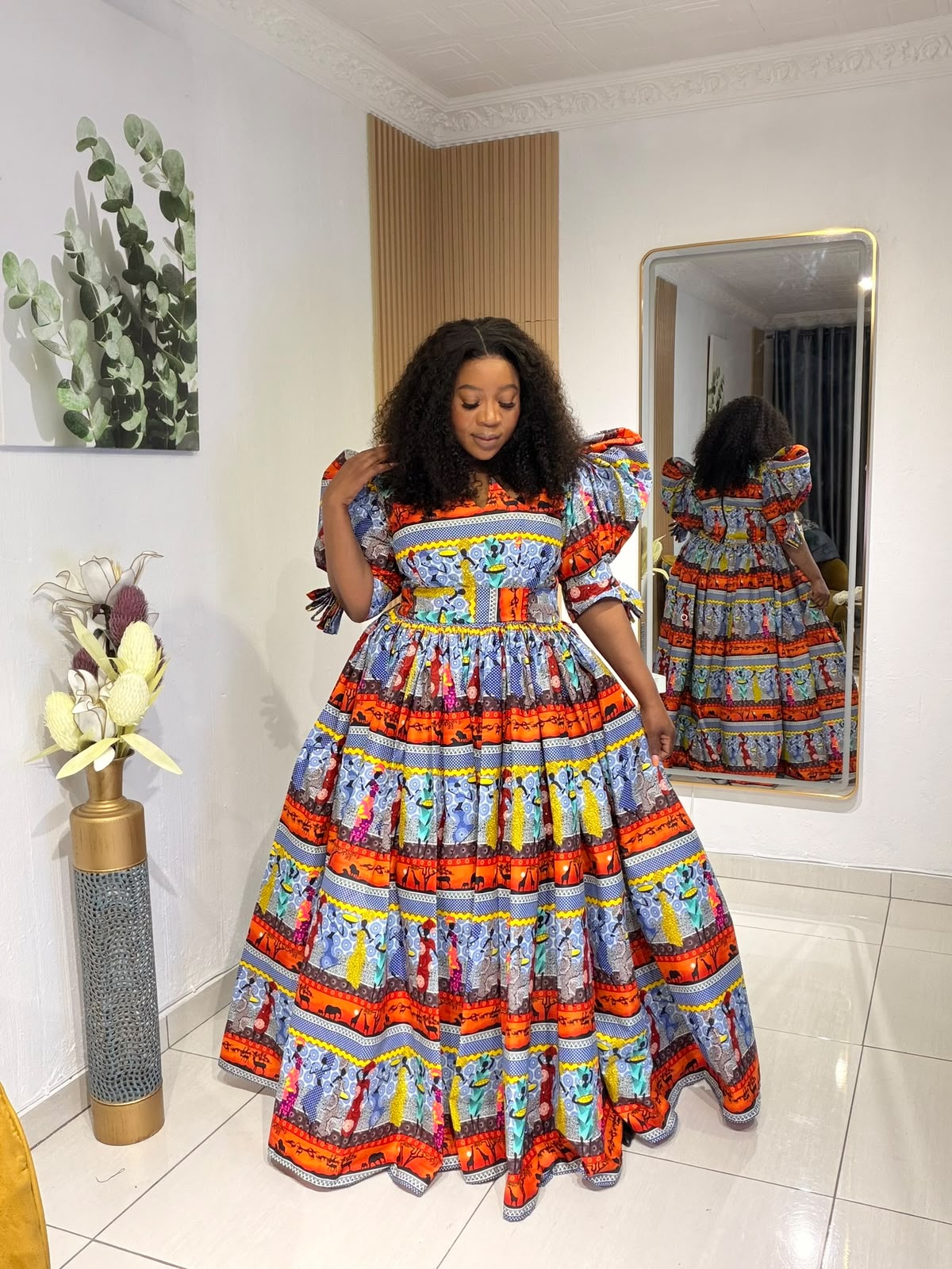 Nandi Ankara Gown