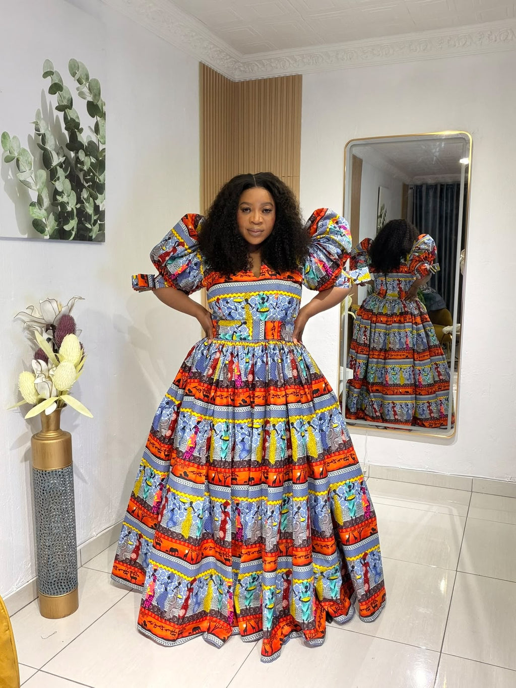 Nandi Ankara Gown