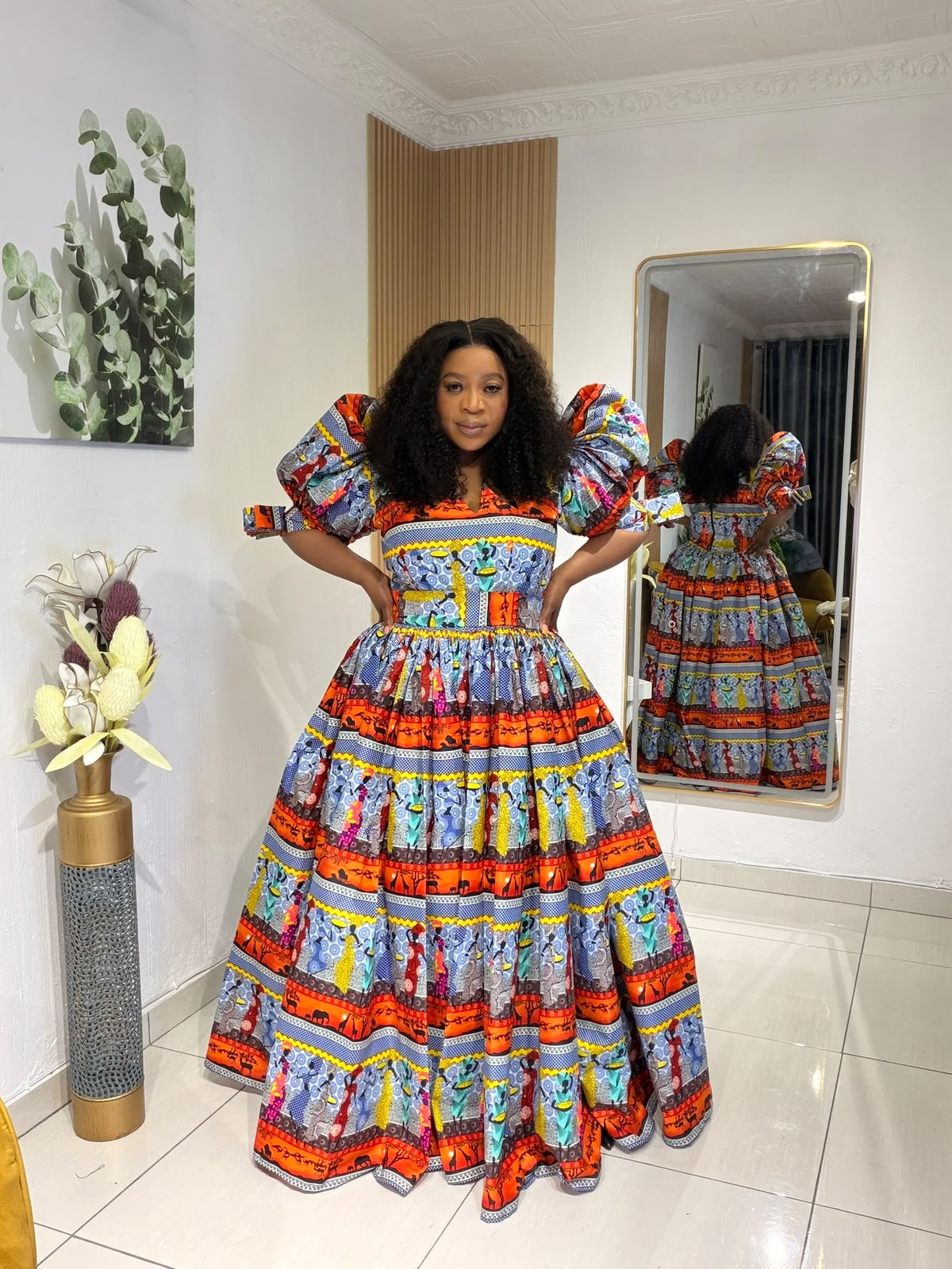 Nandi Ankara Gown