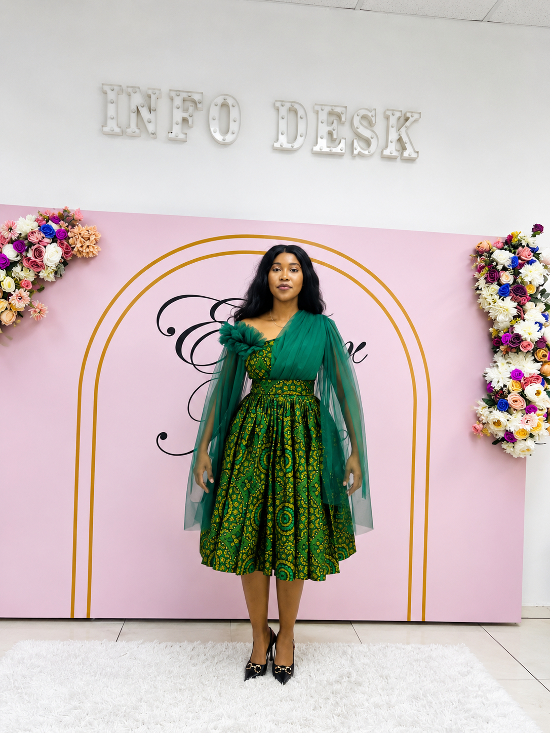 The Zuri Emerald Dress