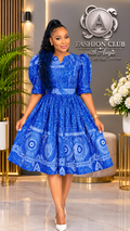 Amani Blue Majesty Dress