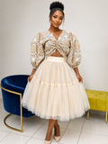 Bohemian Ivory Dream Tutu Set