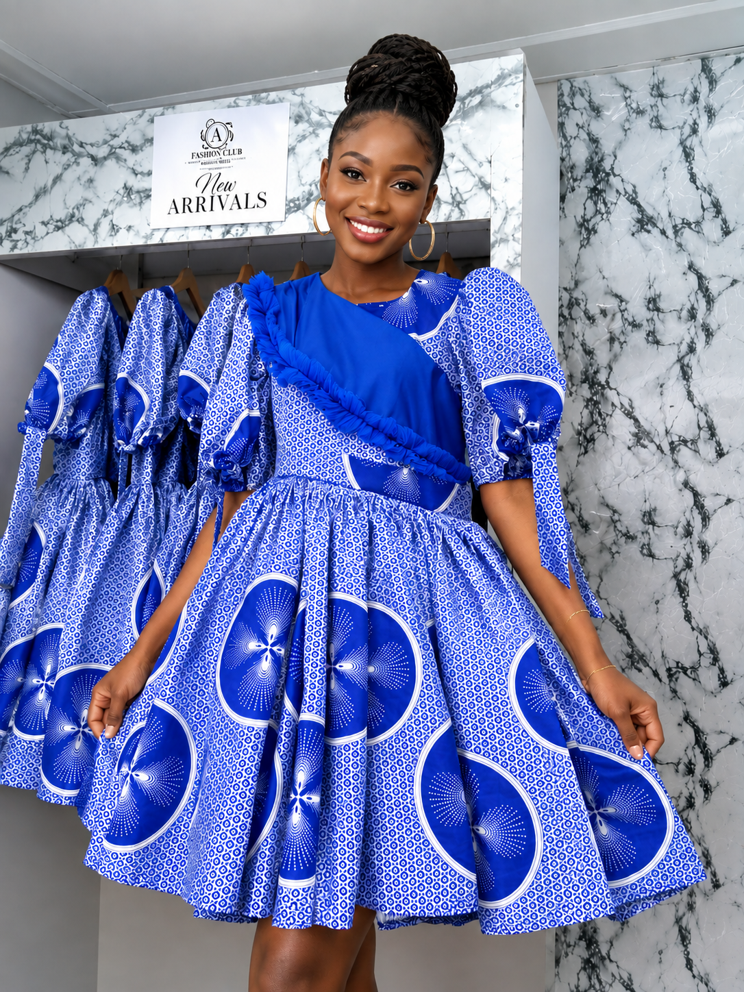 Azure Grace Dress