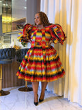 Rainbow Rhythm  Dress