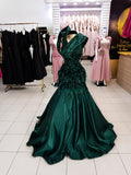 Emerald Royale Couture Gown