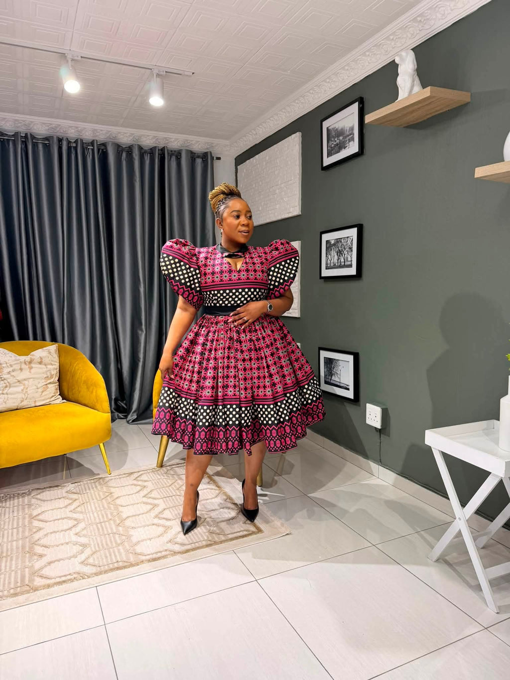 Ruby Royale Duchess Dress