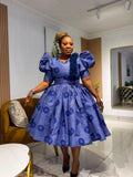 Royal Sapphire Empress Dress