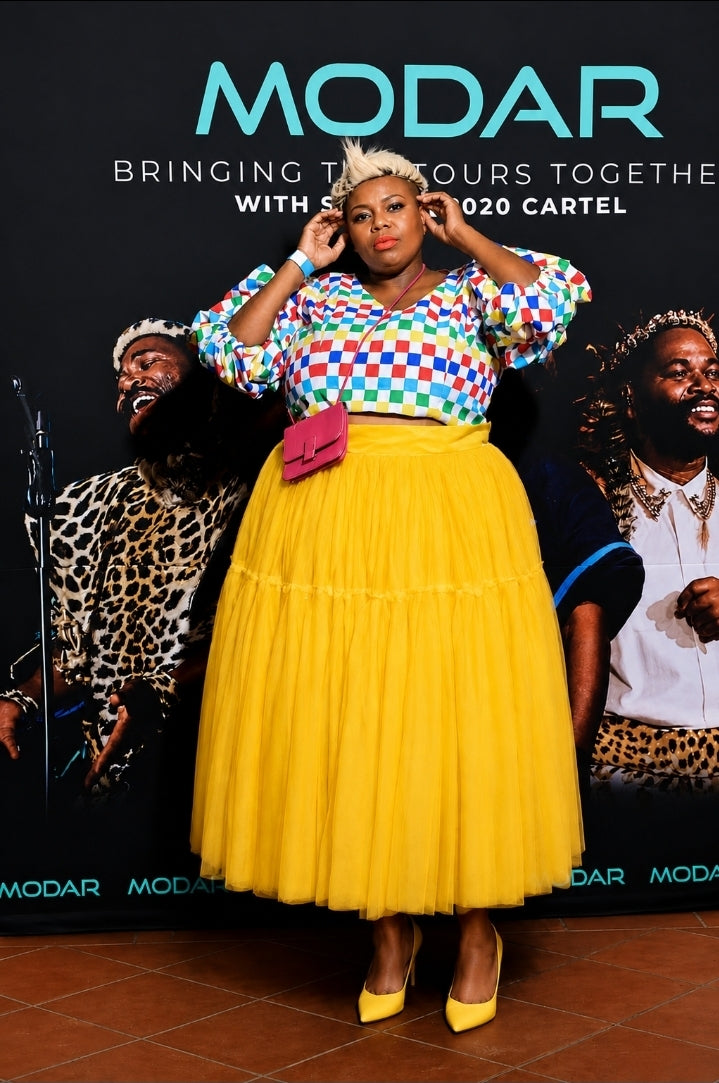 Sunshine Mosaic Duchess Dress